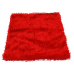 Housse de Coussin en Peluche et Fourrure de velours