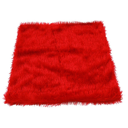 Housse de Coussin en Peluche