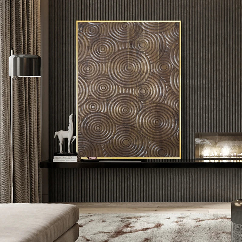 Tableau Moderne Abstrait Nordique