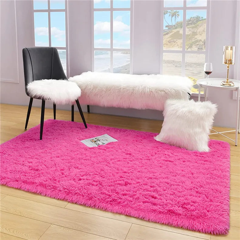 Tapis en Fausse Fourrure