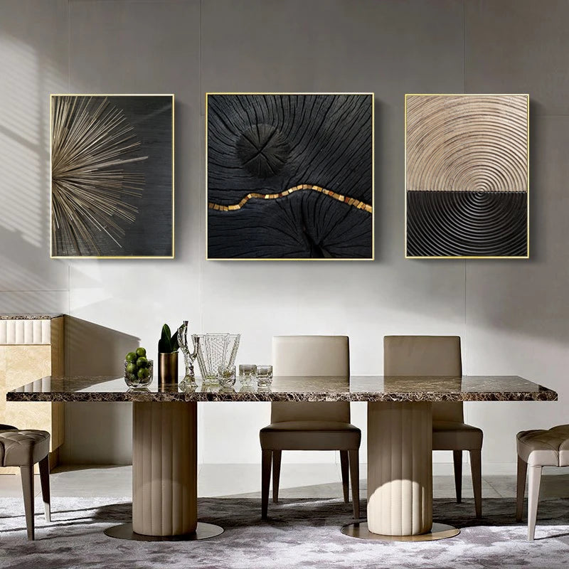 Tableau Moderne Abstrait Nordique