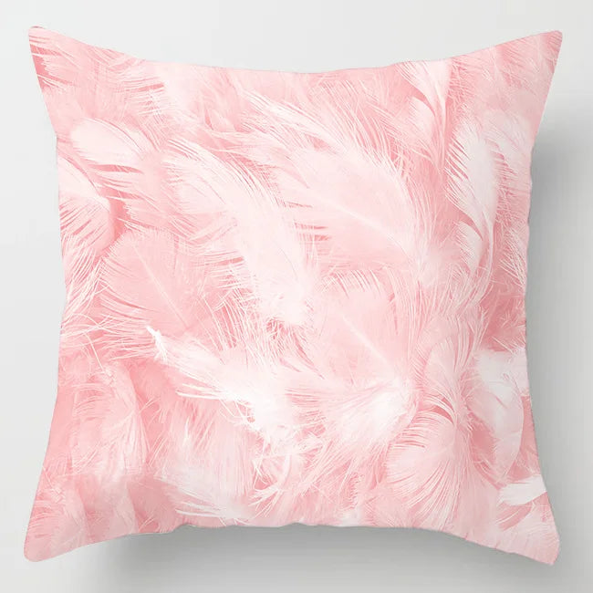 Housse de Coussin Rose