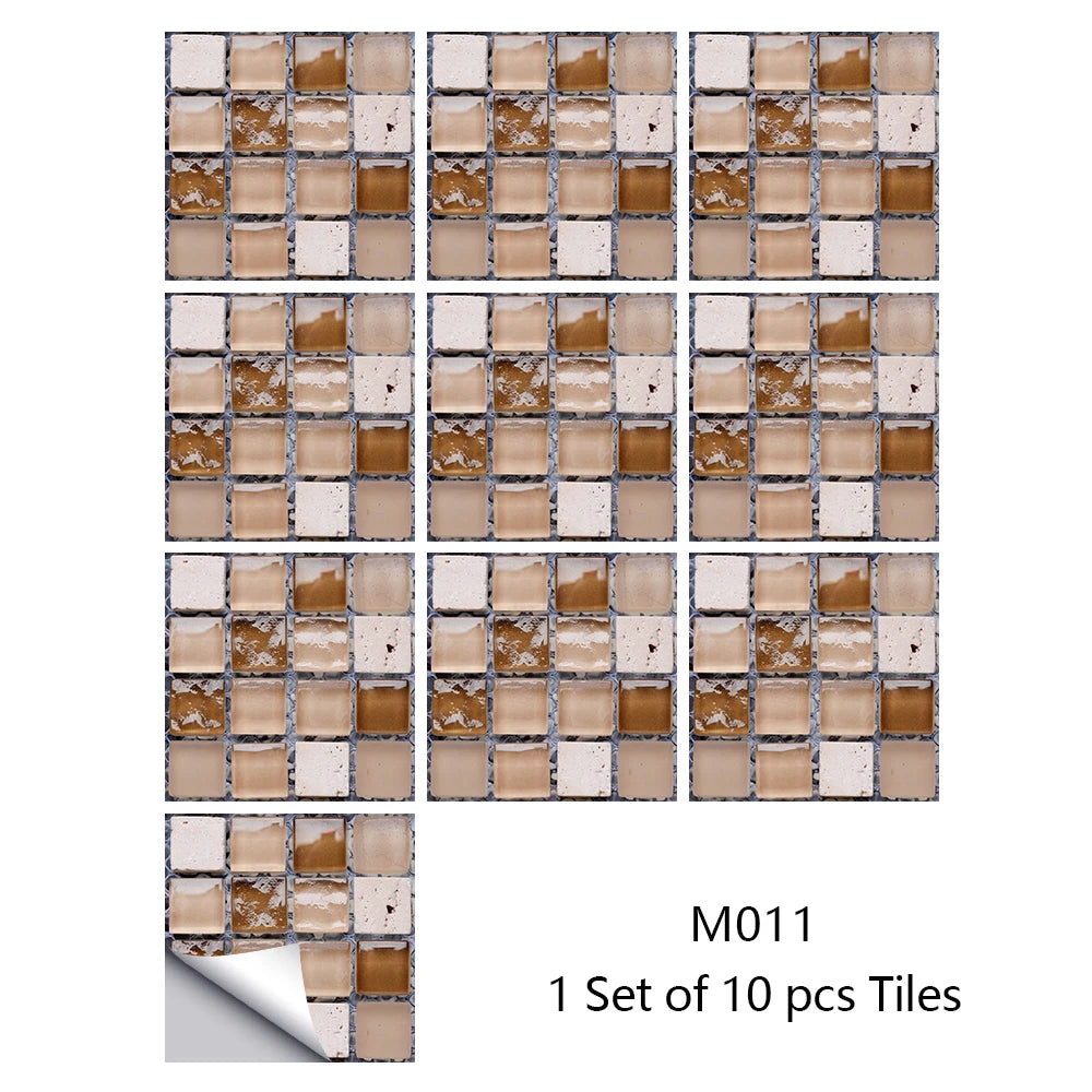 Autocollant Mural Décoratif Mosaïque
