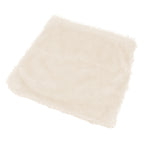 Housse de Coussin en Peluche et Fourrure de velours