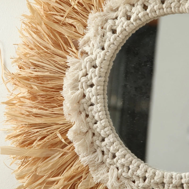 Miroir Décoratif Mural style Bohème