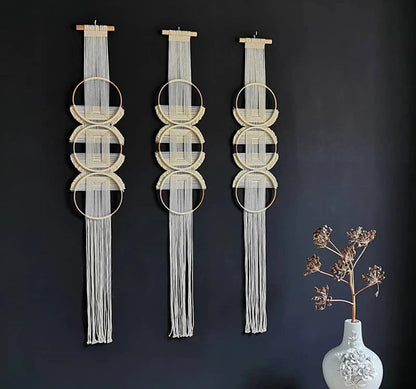 Macramé Tapisserie Murale Mandala