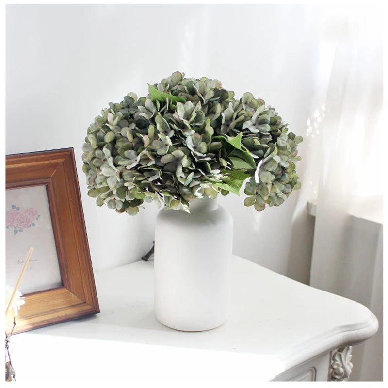 Fleur Artificielle Hortensia en Soie