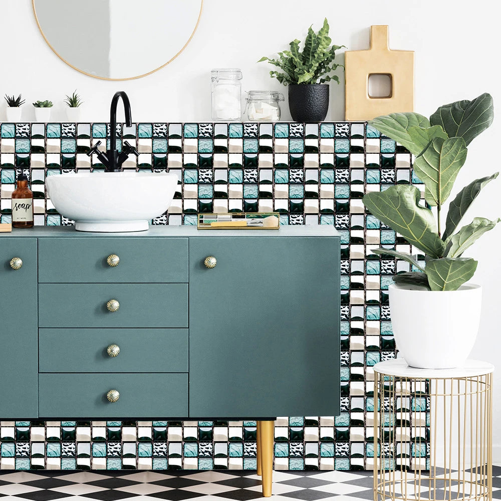 Autocollant Mural Décoratif Mosaïque
