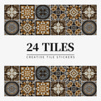 Autocollant Mural Effet carrelage