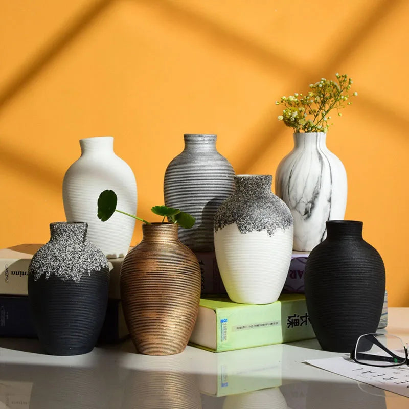 Vase en Céramique Design Nordique Moderne