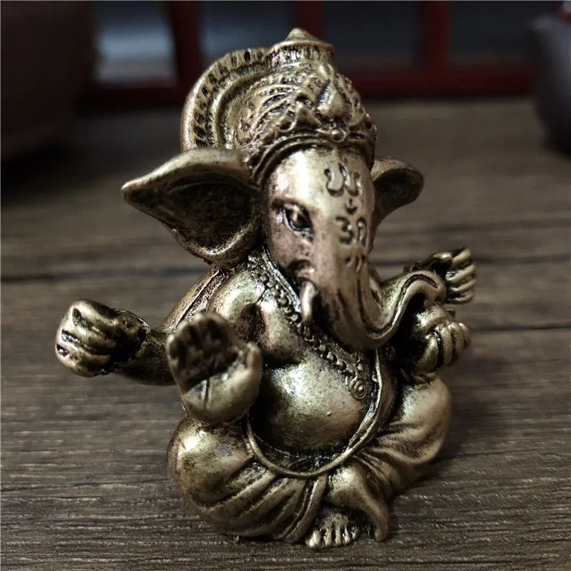 Statue Bouddha Ganesh Décoration Intérieure