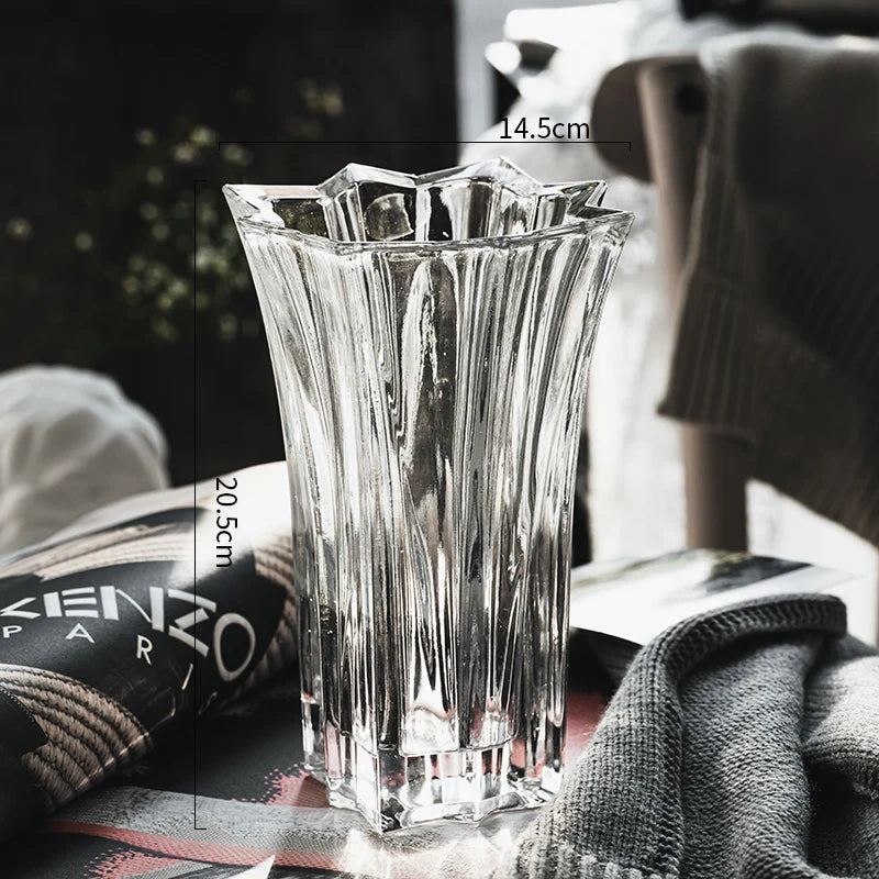 Vase en Verre Cristal