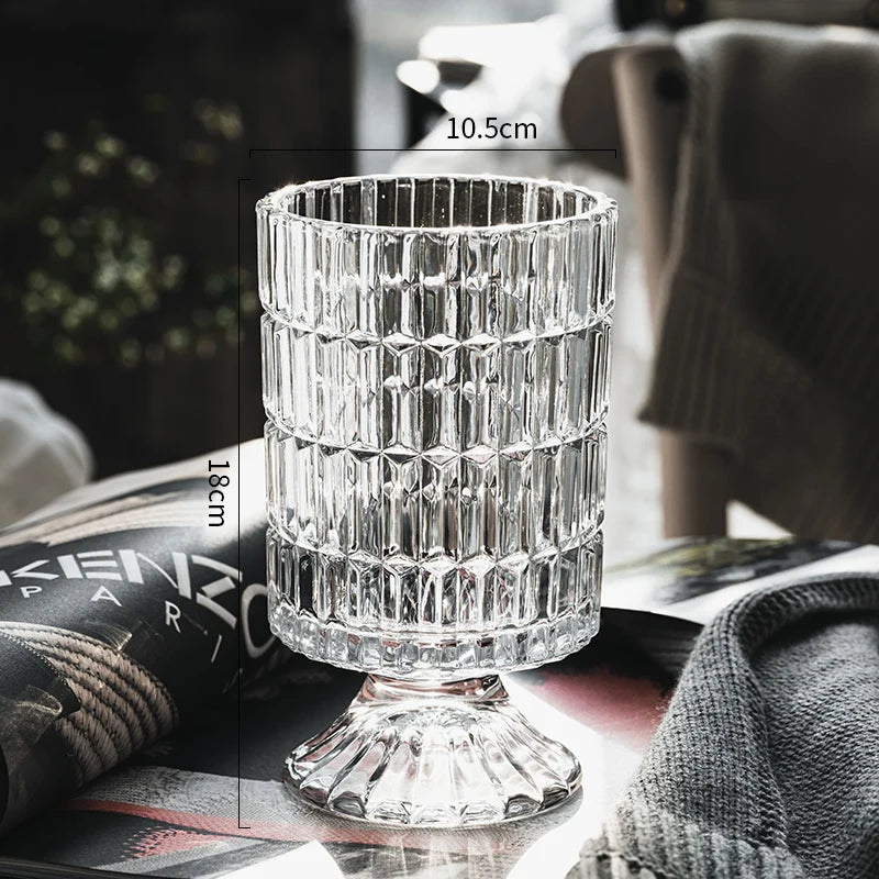 Vase en Verre Cristal