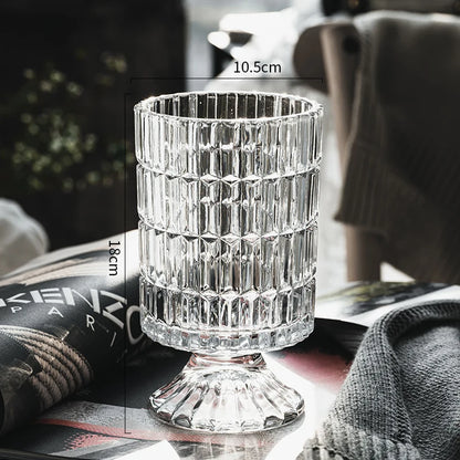 Vase en Verre Cristal