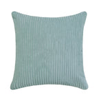 Housse de Coussin en velours côtelé rayé