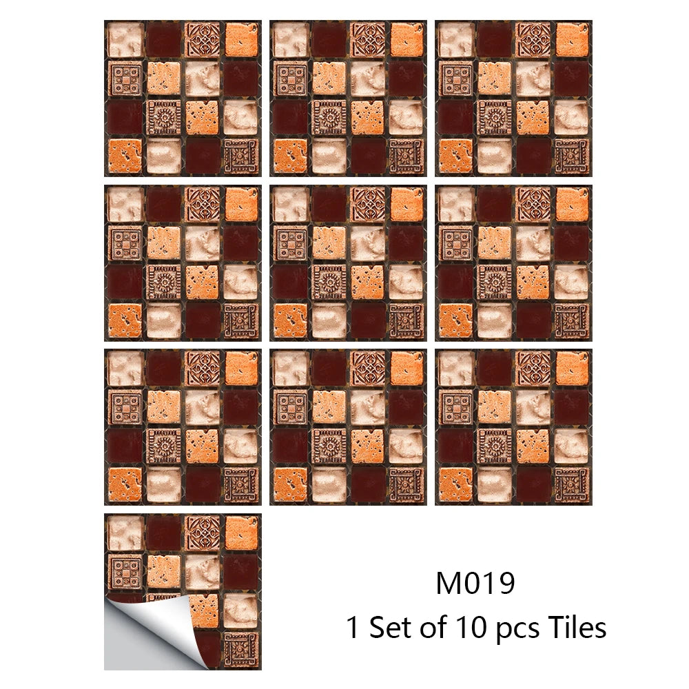 Autocollant Mural Décoratif Mosaïque