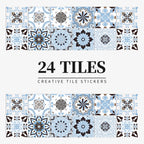 Autocollant Mural Effet carrelage