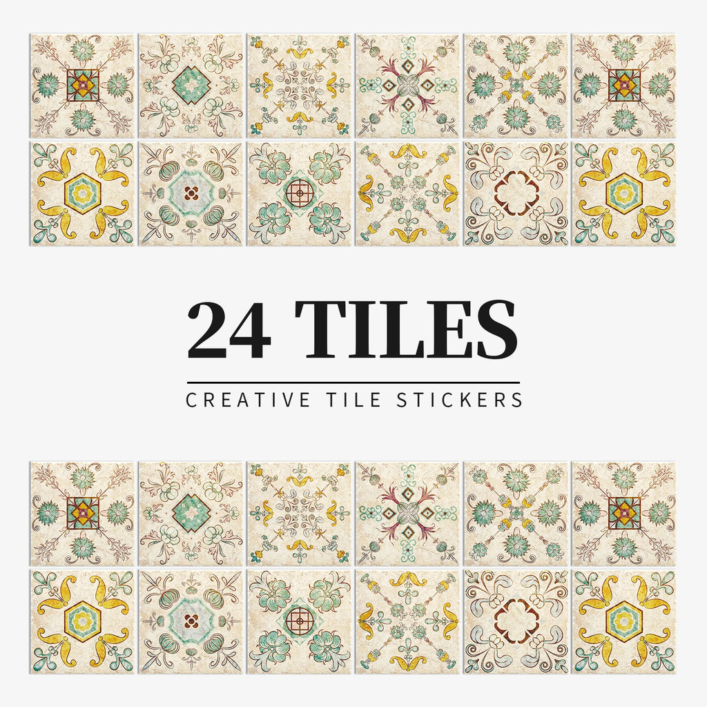 Autocollant Mural Effet carrelage