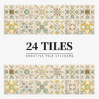 Autocollant Mural Effet carrelage