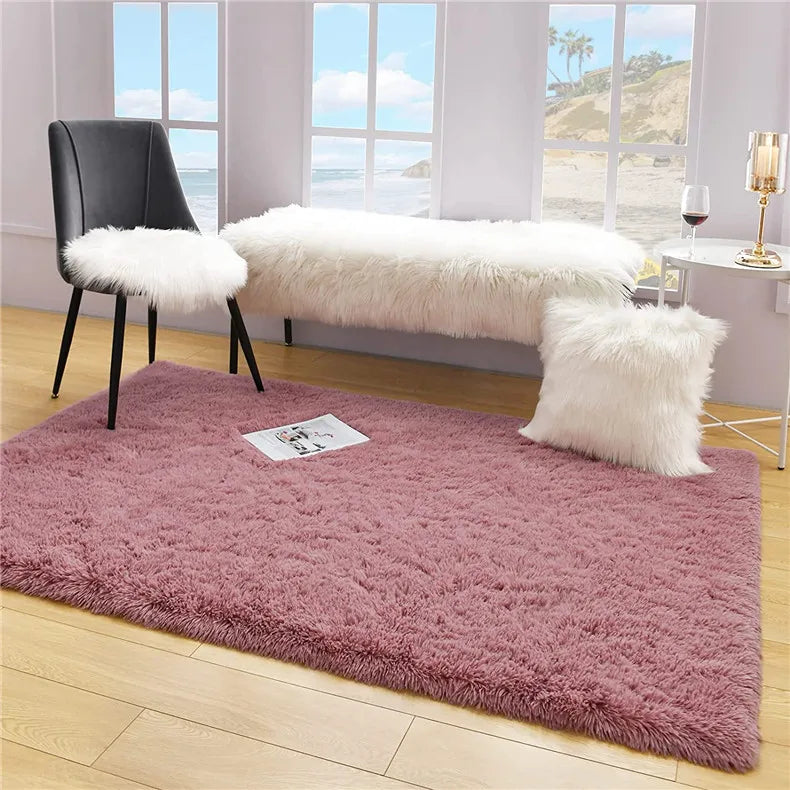 Tapis en Fausse Fourrure