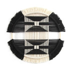 Panier Mural en Macramé Rond