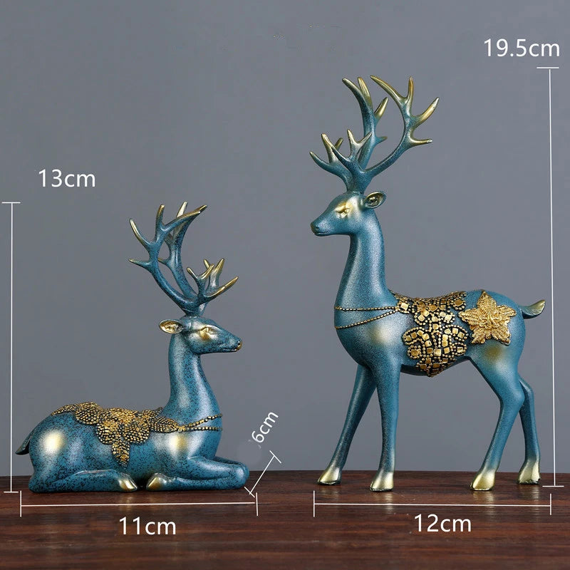 Figurine de Cerfs  Décoration Intérieure