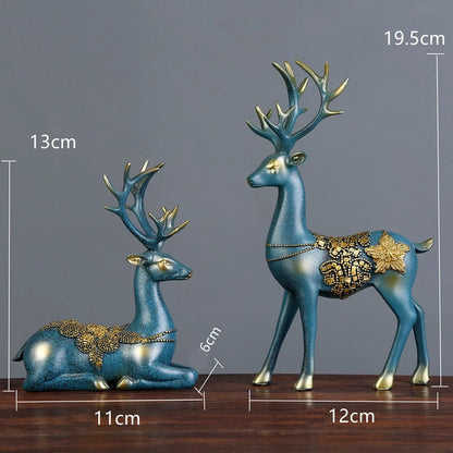 Figurine de Cerfs  Décoration Intérieure