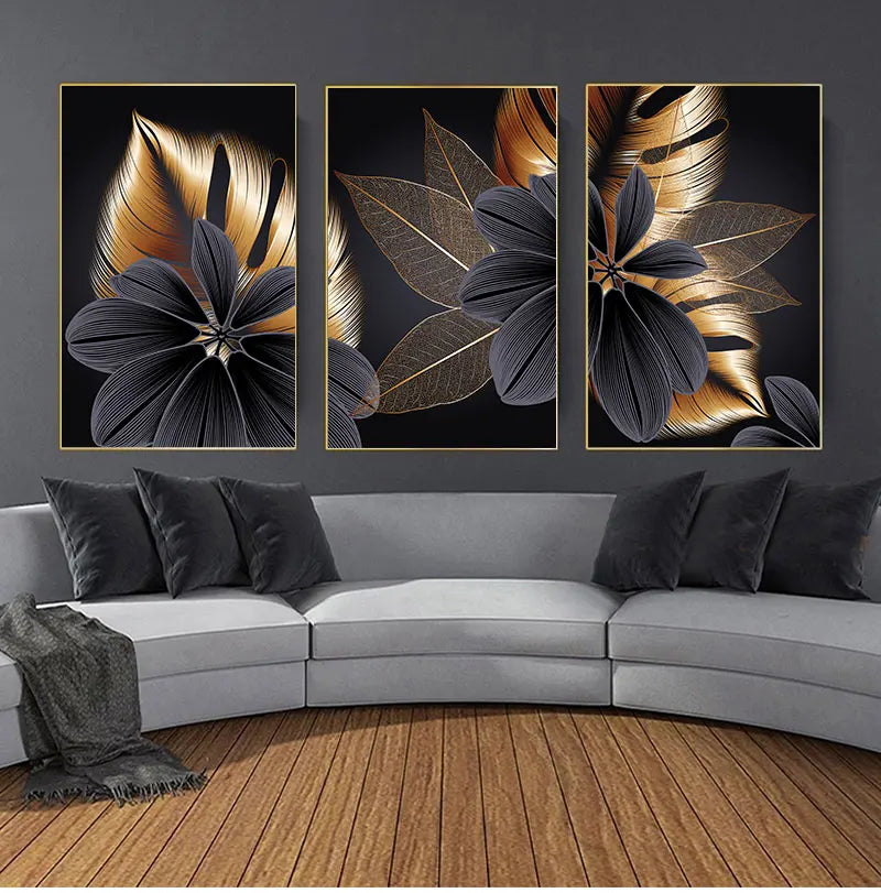 Tableau Moderne Art Fleur
