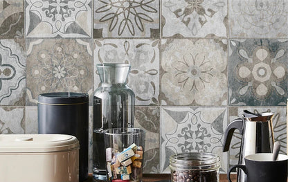 Autocollant Mural Effet carrelage