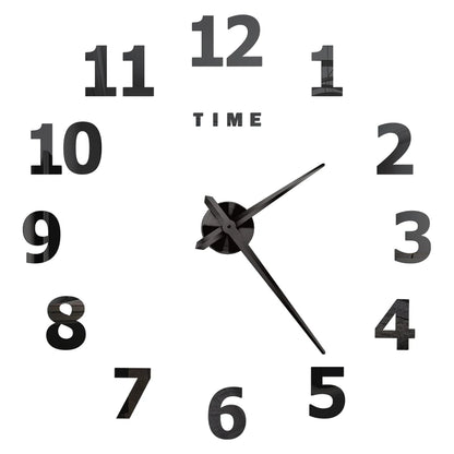 Grande Horloge Murale 3D