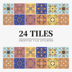 Autocollant Mural Effet carrelage