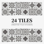 Autocollant Mural Effet carrelage
