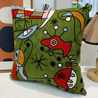 Housse de Coussin brodée style Picasso