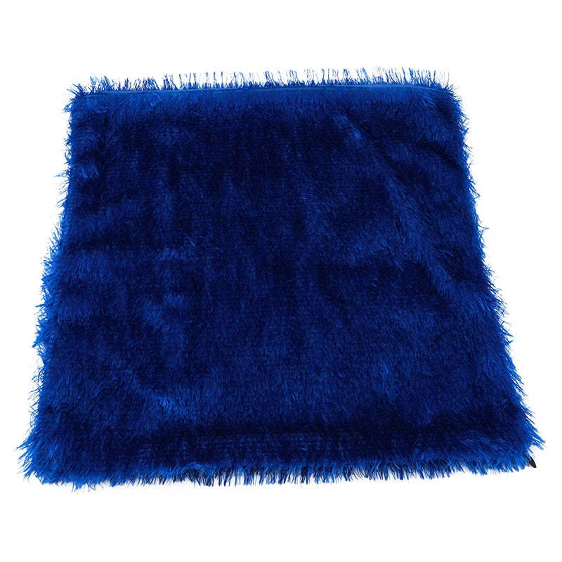Housse de Coussin en Peluche et Fourrure de velours