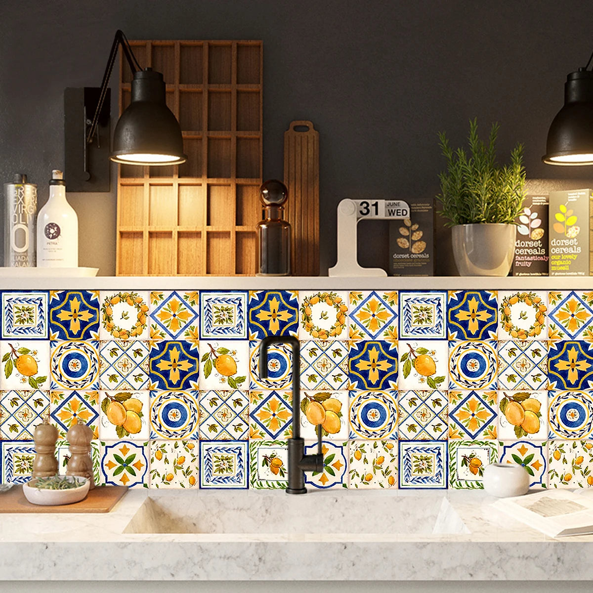 Autocollant Mural Aquarelle