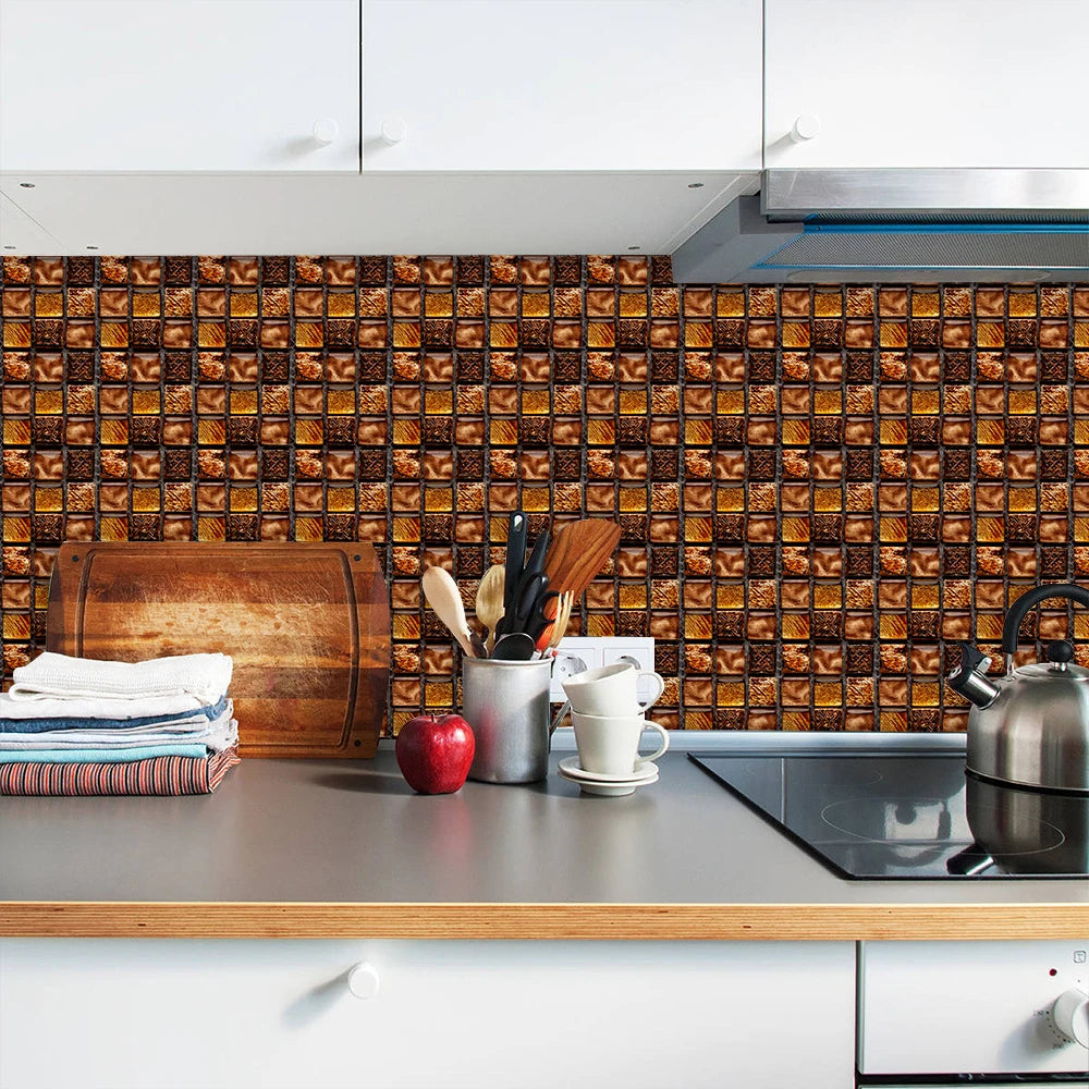 Autocollant Mural Décoratif Mosaïque