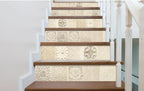 Autocollant Mural Effet carrelage