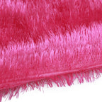 Housse de Coussin en Peluche et Fourrure de velours