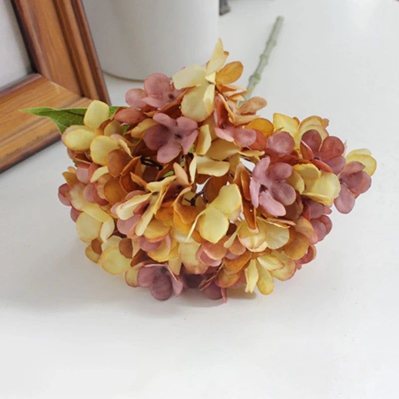 Fleur Artificielle Hortensia en Soie