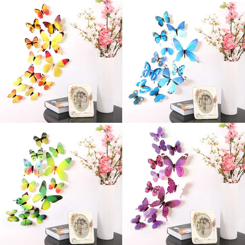 Autocollant Mural 3D Papillon