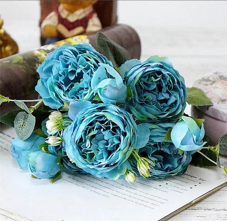 Fleur Artificielle  Rose et Pivoine