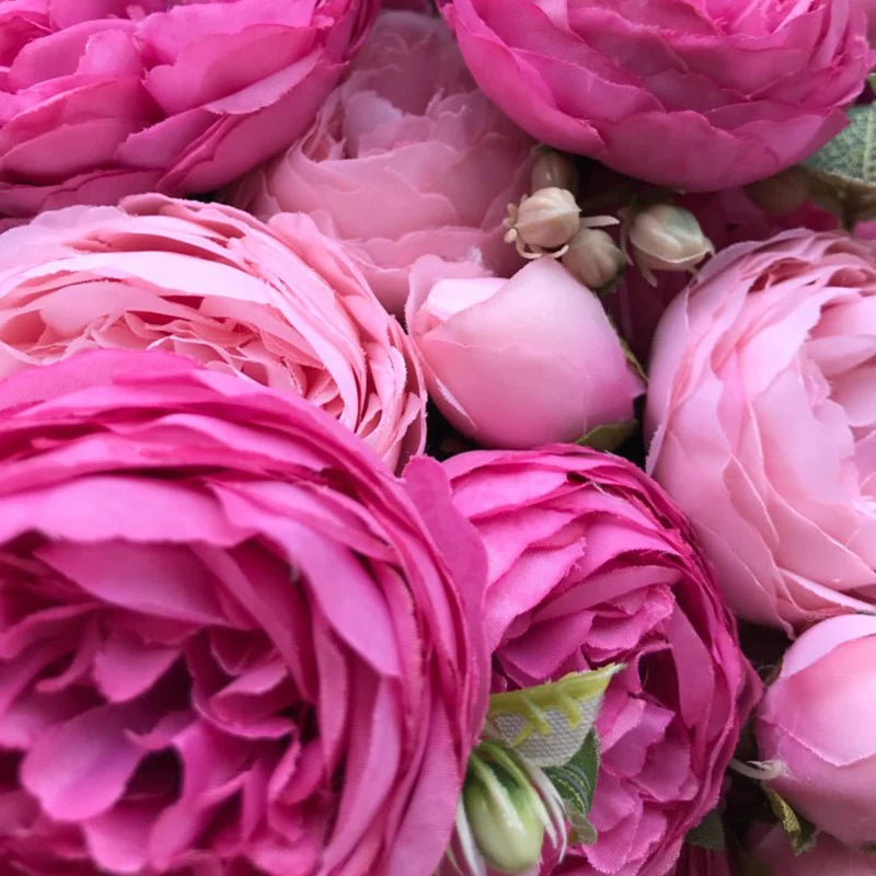 Fleur Artificielle  Rose et Pivoine