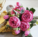 Fleur Artificielle  Rose et Pivoine