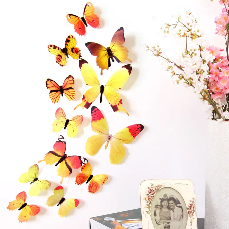 Autocollant Mural 3D Papillon