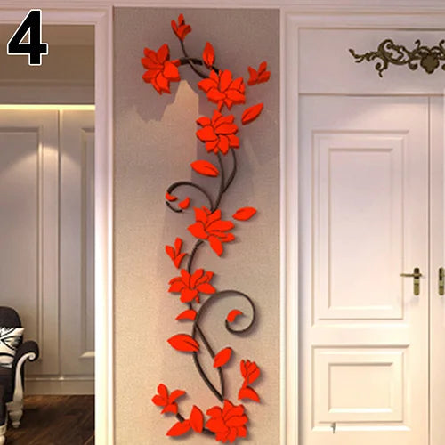 Autocollant Mural Fleur