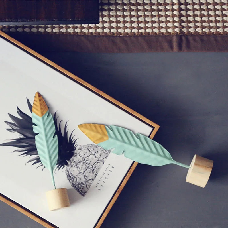 Plume en Bois Décoration Intérieure
