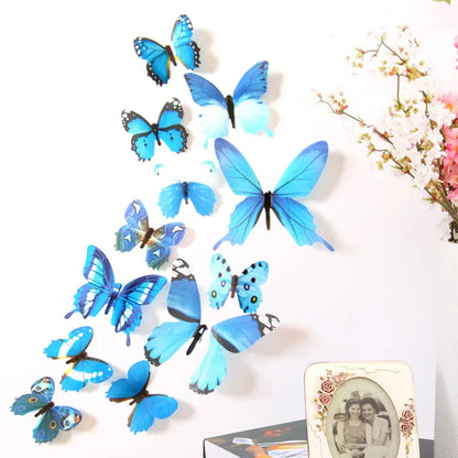Autocollant Mural 3D Papillon
