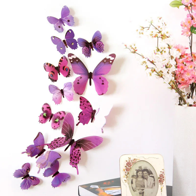 Autocollant Mural 3D Papillon