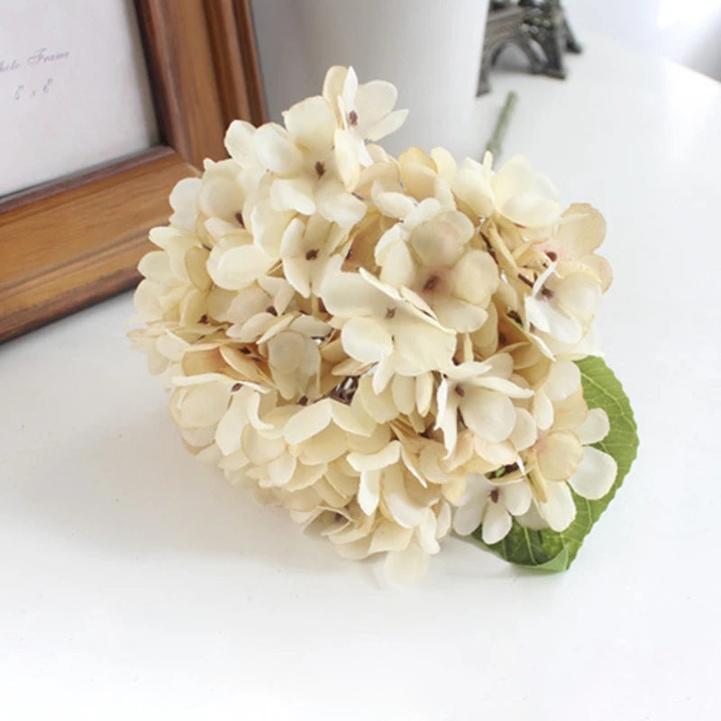 Fleur Artificielle Hortensia en Soie