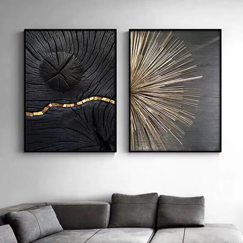 Tableau Moderne Abstrait Nordique